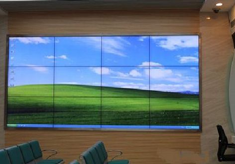 富平液晶拼接屏的另类用法。